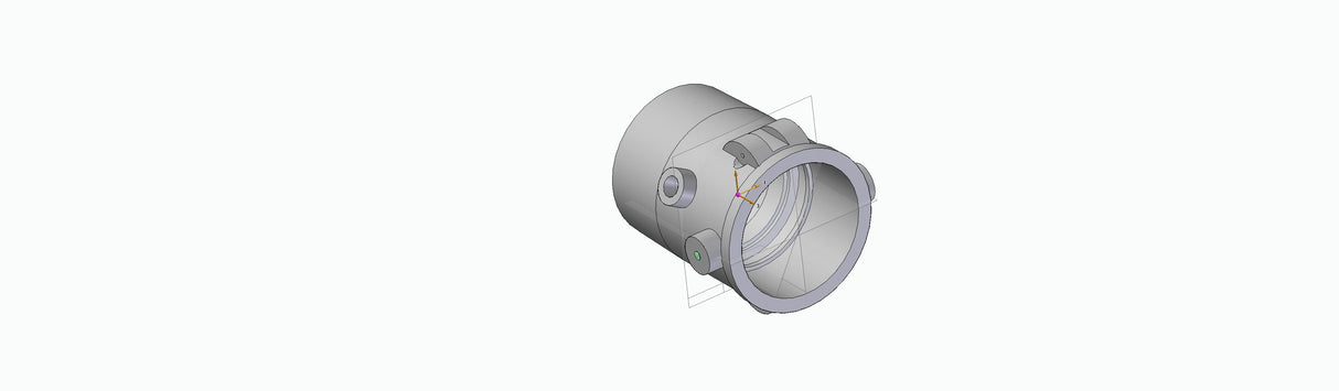 3"ALUMIN NOZZLE HOUSG RV0