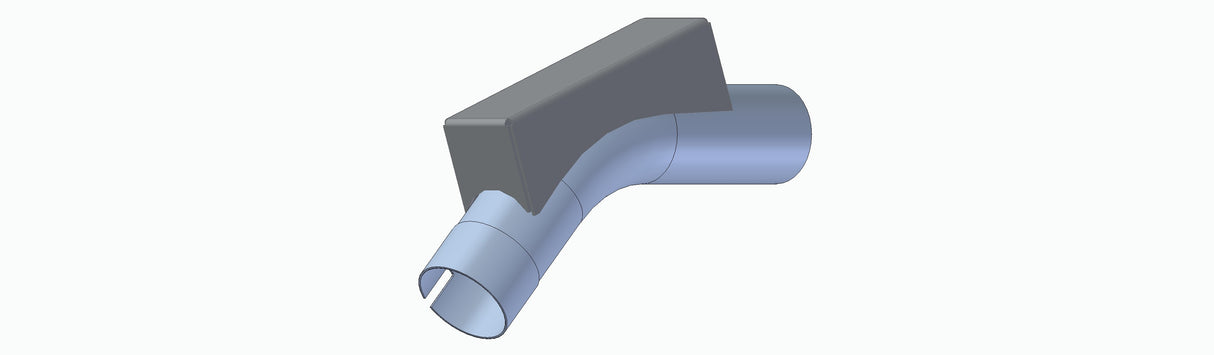 3" Boxed 45 Degree Elbow