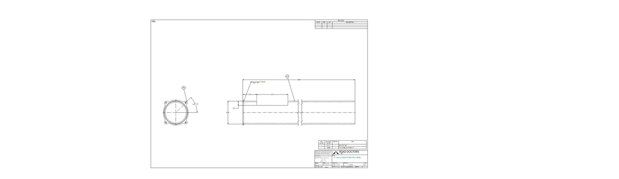 6" Magnum Aggregate Feed Pipe