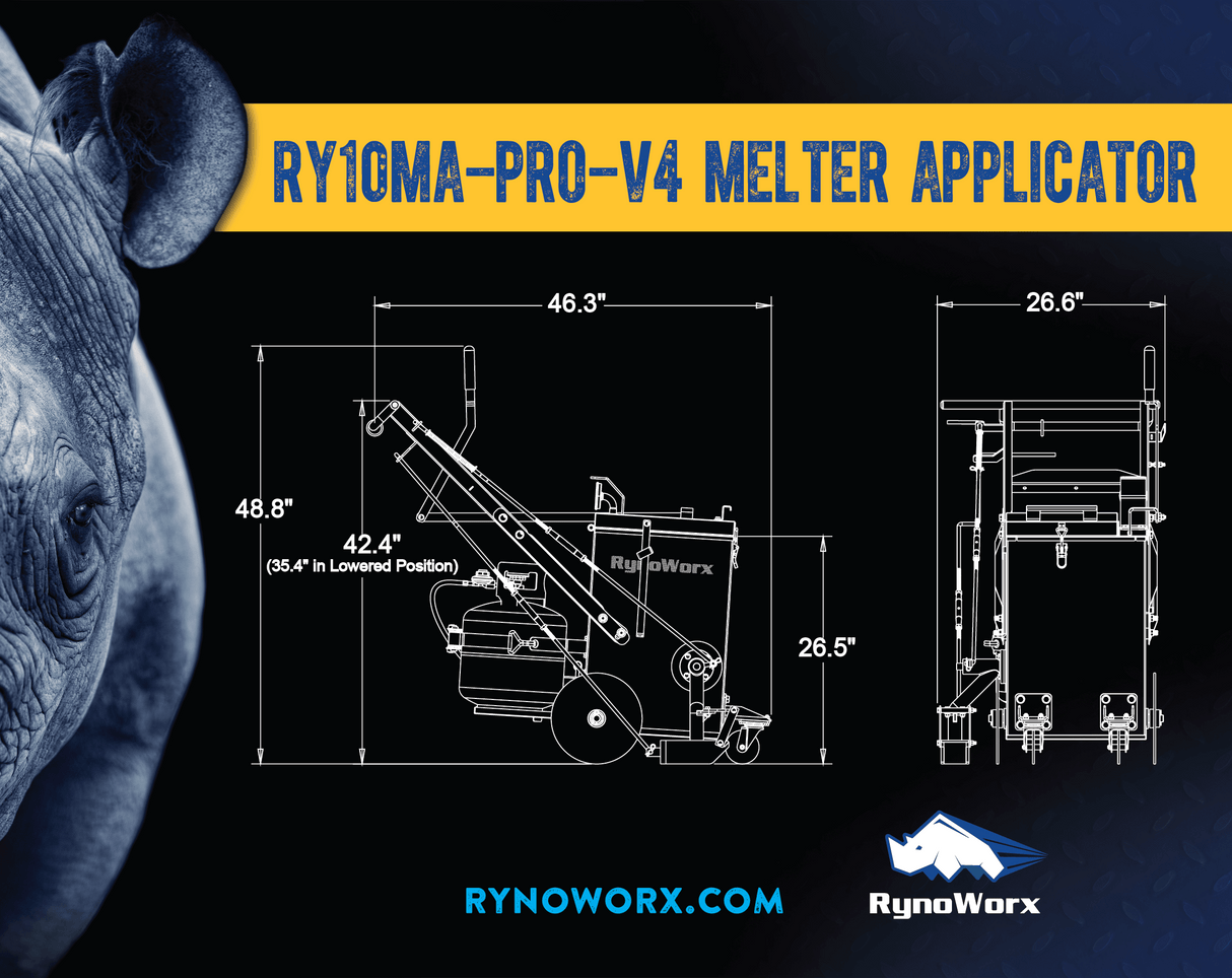 RY10MA-PRO-V4 Crack Fill Melter