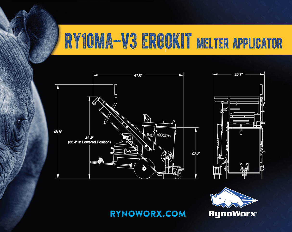 RY10MA-ERGO Crack Fill Melter
