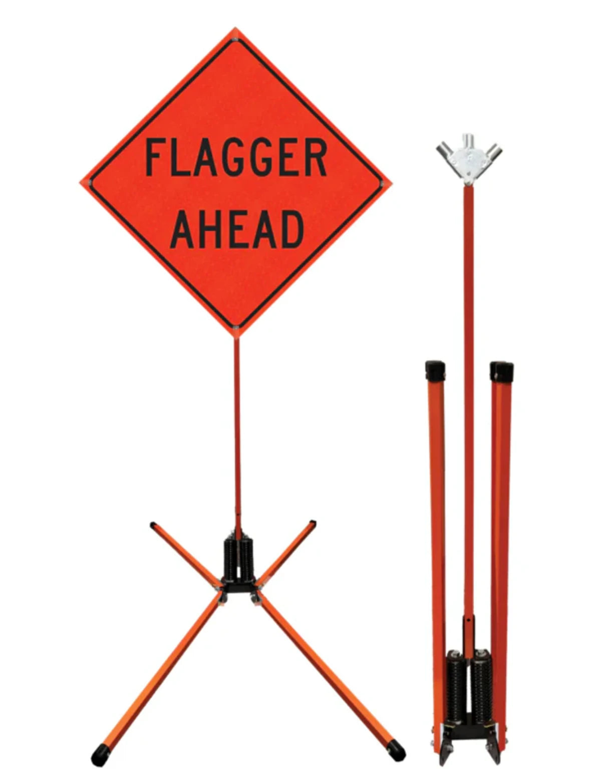 Watchdog Heavy Duty Double Spring Sign Stand for Rigid or Roll Up Signs