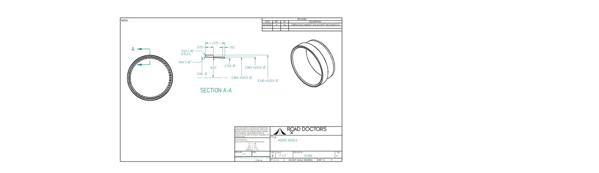 91356 Insert, Nozzle
